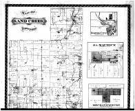 Sand Creek Township, Harris City, Mt. Maurice, Mechanicsburg, Gaynorsville, Letts Cor., Westport - Above, Decatur County 1882